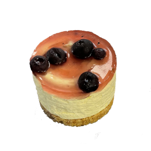 Lemon and Blueberry Cheesecake Individual