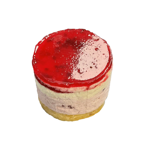 Raspberry and Passion Fruit Cheesecake Individual