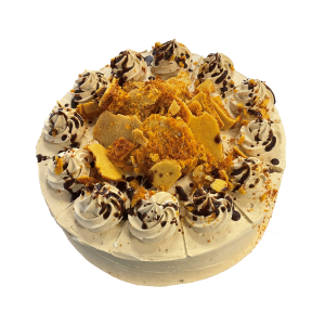 Toffee Honeycomb Gateaux